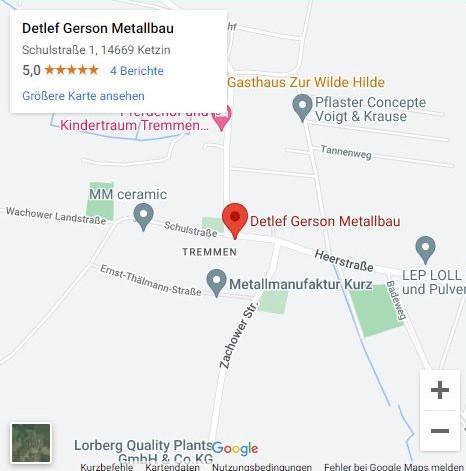 Google map für DGM
